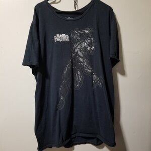Marvel Avengers Black Panther T Shirt Short Sleeve Men's 3XL